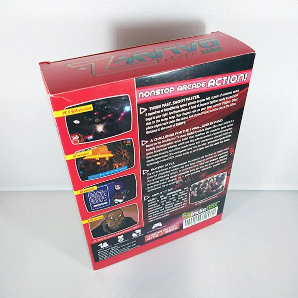 Galak-Z Indiebox LE #4173/6500 PC Steam Macross Gundam Robotech Starship Yamato